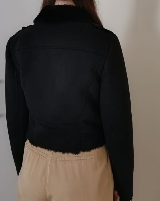 Косуха дублёнка Zara XS