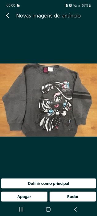 Camisolas nenina 5/ 6 anos