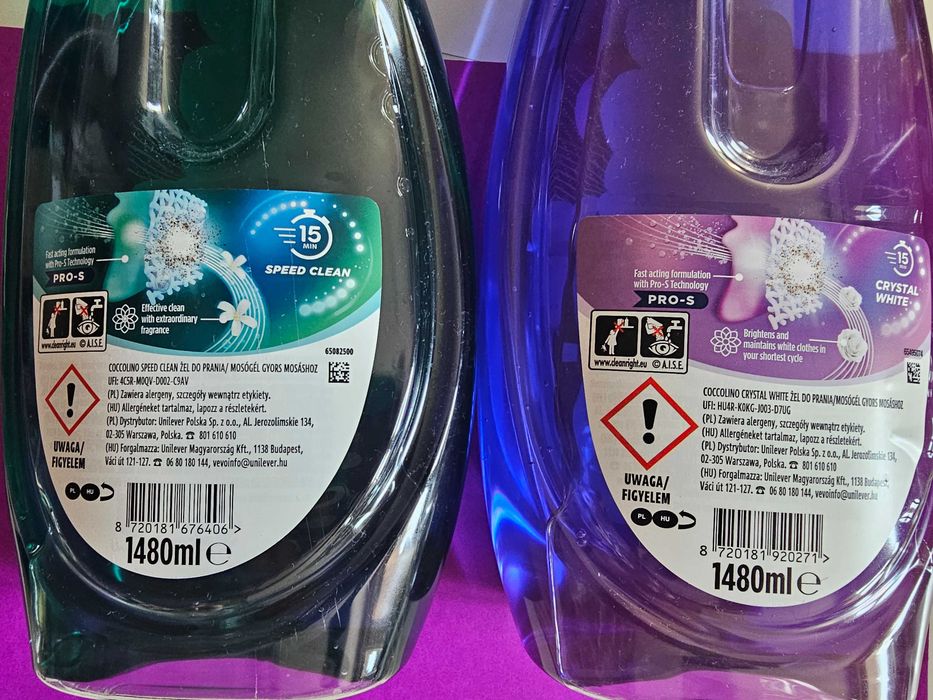 coccolino żel do prania wonder wash