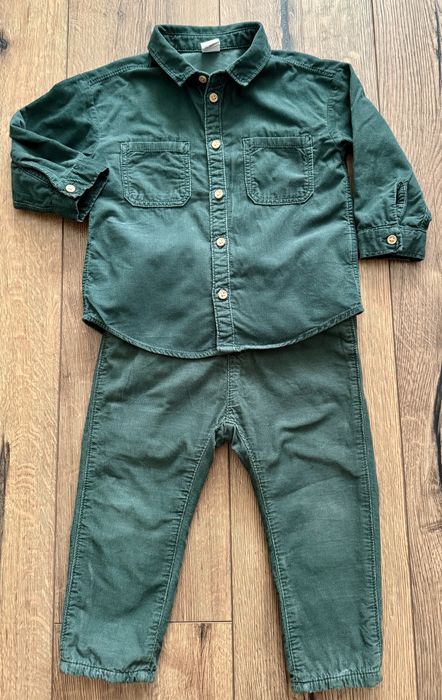 Дитячий вельветовий набір H&M 1,5-2 р