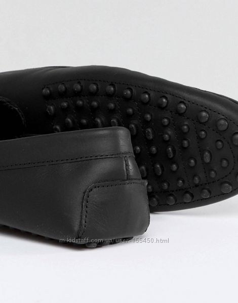 Драйвери мокасіни Asos з натуральної шкіри