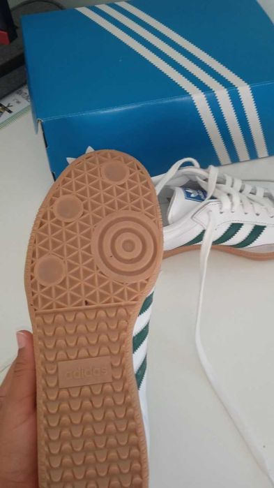 Tênis adidas samba verdes originais