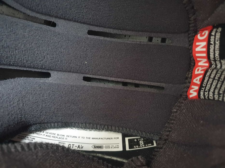 Shoei Gt Air rozm S kask motocyklowy z blendą