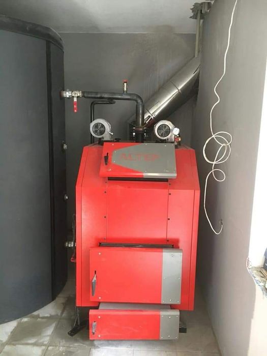 Котел АЛЬТЕП ( ALTEP) TRIO UNI PLUS 40кВт.Котел Твердопалевний