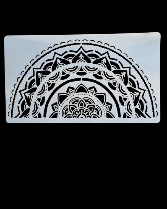Szablon Mandala (wzór 40x35cm szablon 20x35cm ) malarski, DIY - Nr L13
