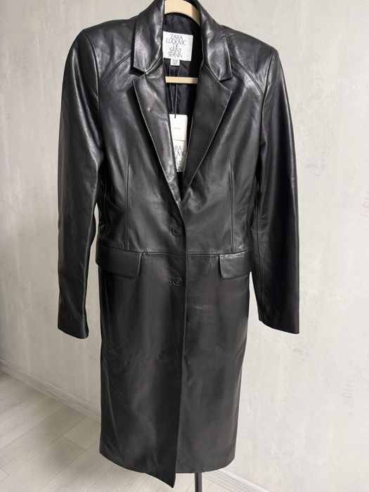 Тренч плащ піджак пальто колобарації Zara x Ludovic De Saint Sernin