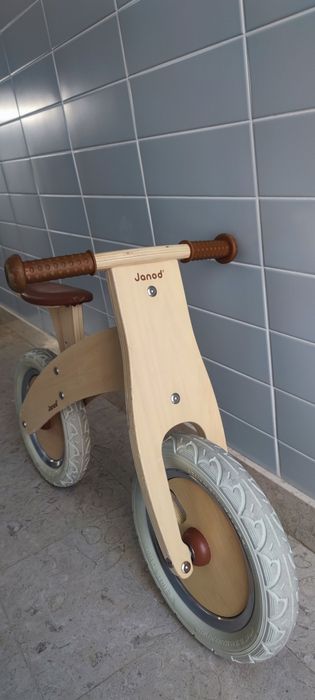 Bicicleta madeira Janod (12")