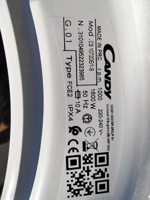 Motor  máquina lavar candy