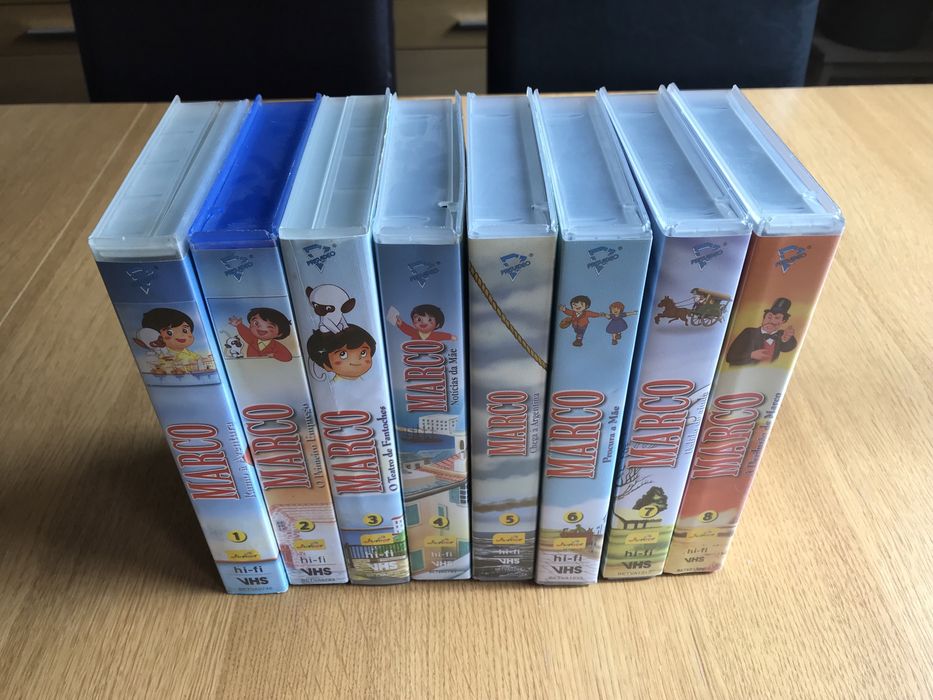 Conjunto VHS do Marco