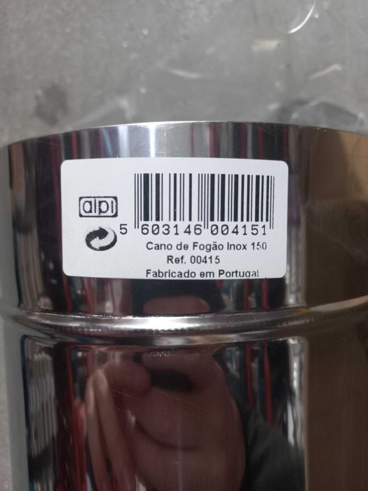 Canos de exaustão Inox e Cinza