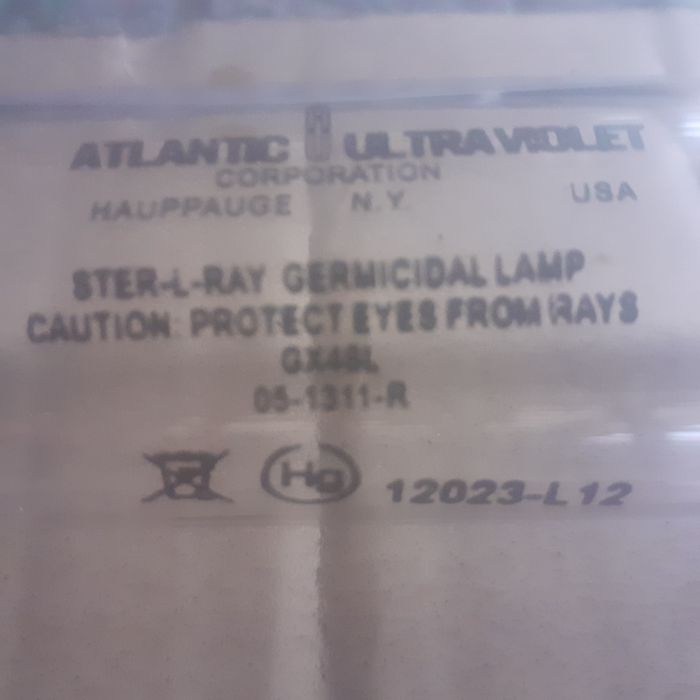 ATLANTIC 05-1311-R (GX48L) L=1146мм, D=15мм, P=110Вт сменная уф лампа