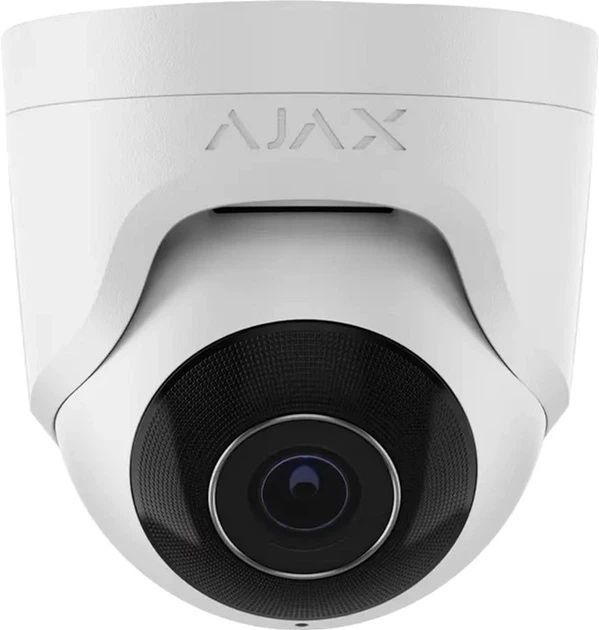 Нова IP-камера Ajax TurretCam (8 Мп / 2.8 мм) White (Дротова)