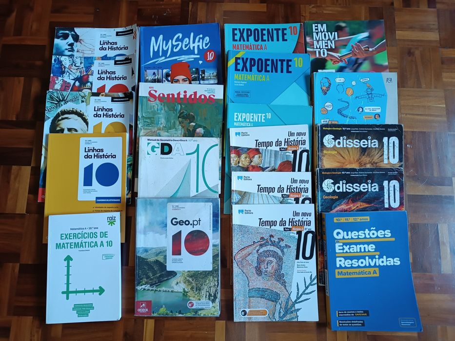 livros manuais cadernos todas as disciplinas 6º 7° 8° 9° 10° 11° 12°