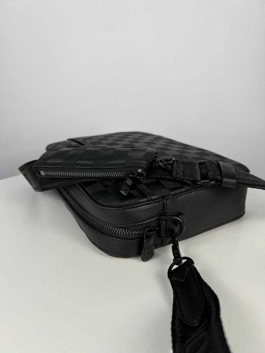 Сумка чоловіча Louis Vuitton LV сумка месенджер через плече Луї Вітон