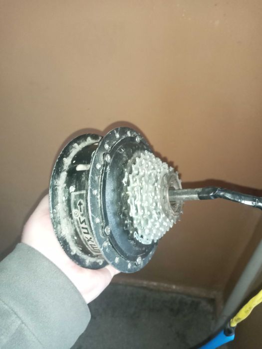 Мотор-колесо MXUS 48В 400Вт з тріщоткою