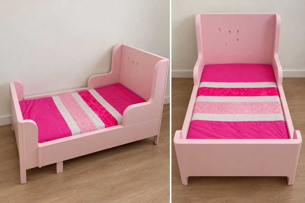 Cama infantil  de menina