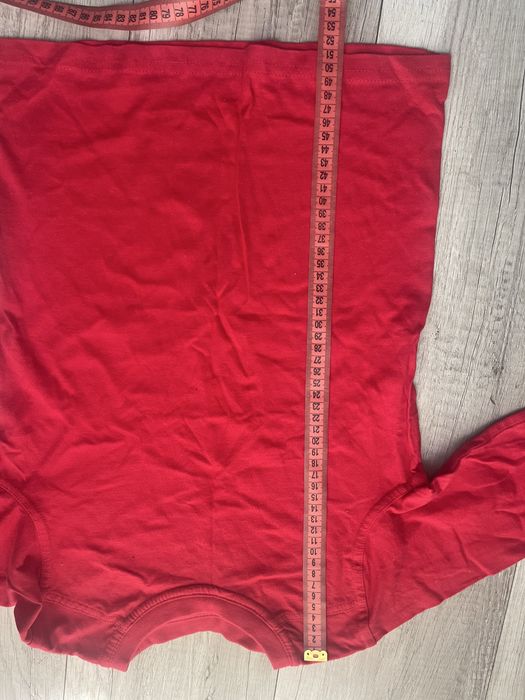 Bluzka unisex czerwona