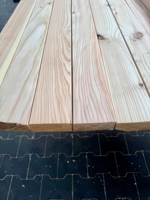 Kantówka strugana modrzewiowa 45mm x 70 mm Drewno konstrukcyjne Legar