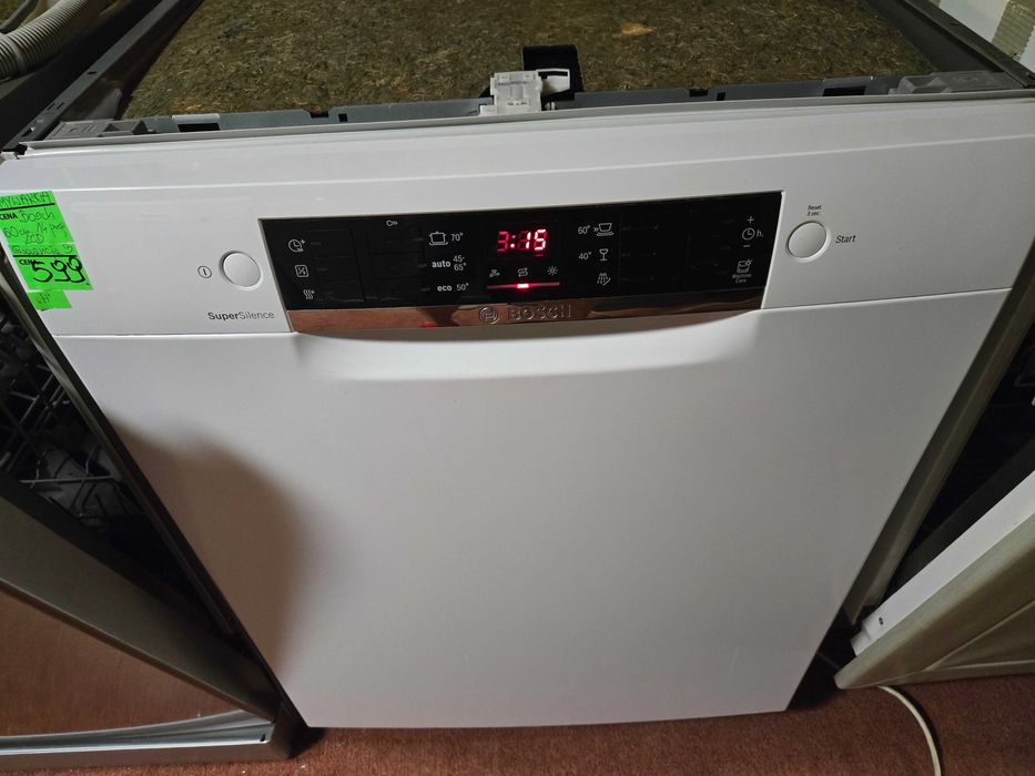 Zmywarka Bosch 60 cm. Pod  blat.Biała. LCD. Biała.LCD.Gwar.Po serwisie
