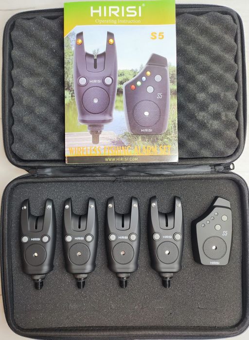 Набір електронних сигналізаторів клювання HIRISI S5 4 шт.