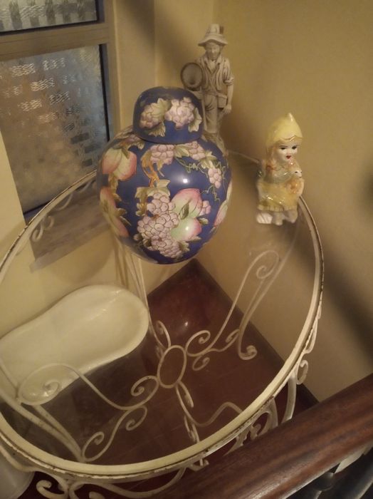 Mesa de ferro c/4 cadeiras