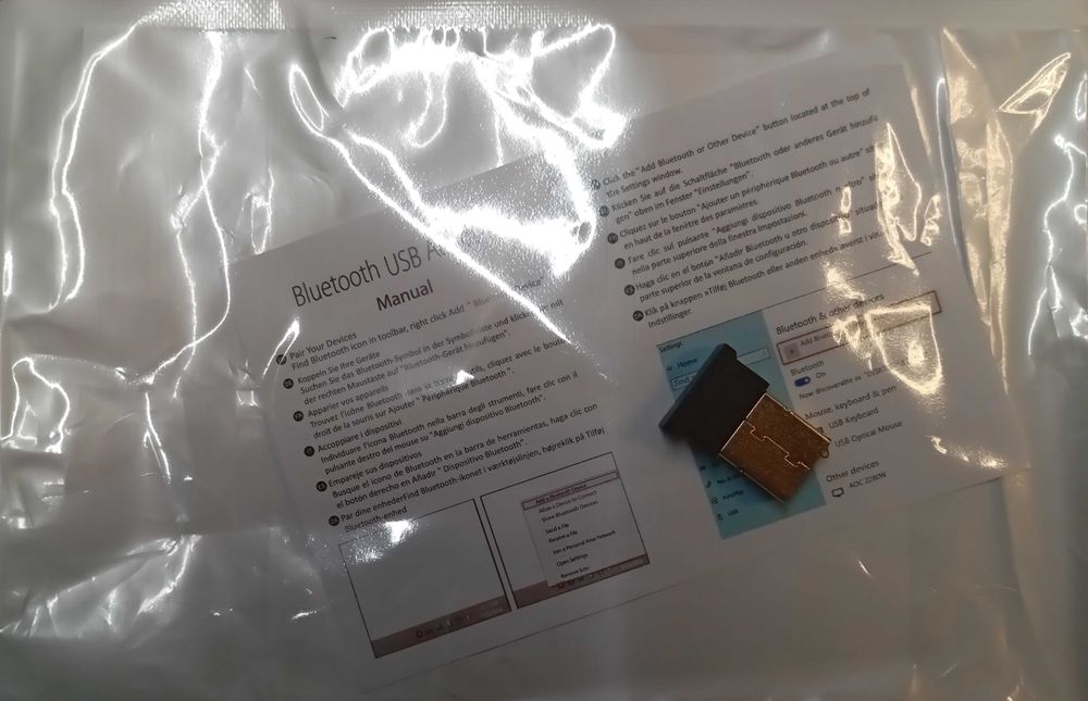 Odbiornik bluetooth do komputera na USB