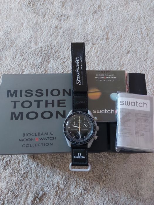 Swatch omega moon