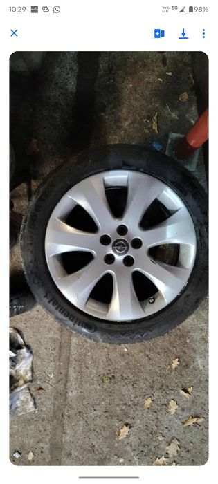 Felgi 5x105 alufelgi astra j k cruze mokka opel czujniki