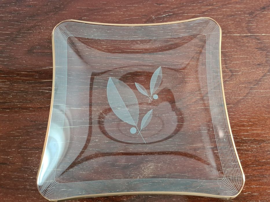 Taça  vintage em vidro