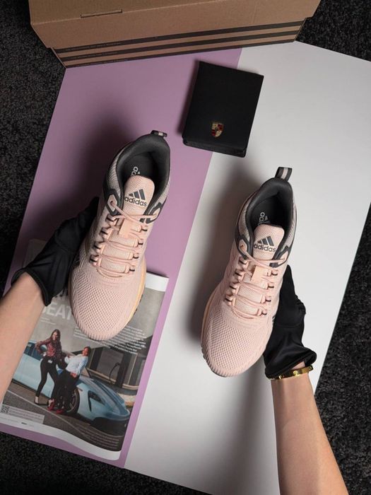 Жіночі кросівки адідас Adidas Marathon Peach Grey [37,38,39,40,41]