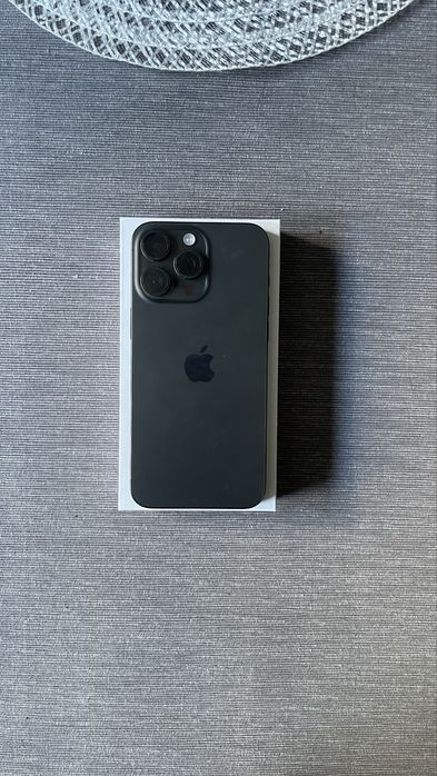 Iphone 15 pro max 256gb czarny stan idealny 100%