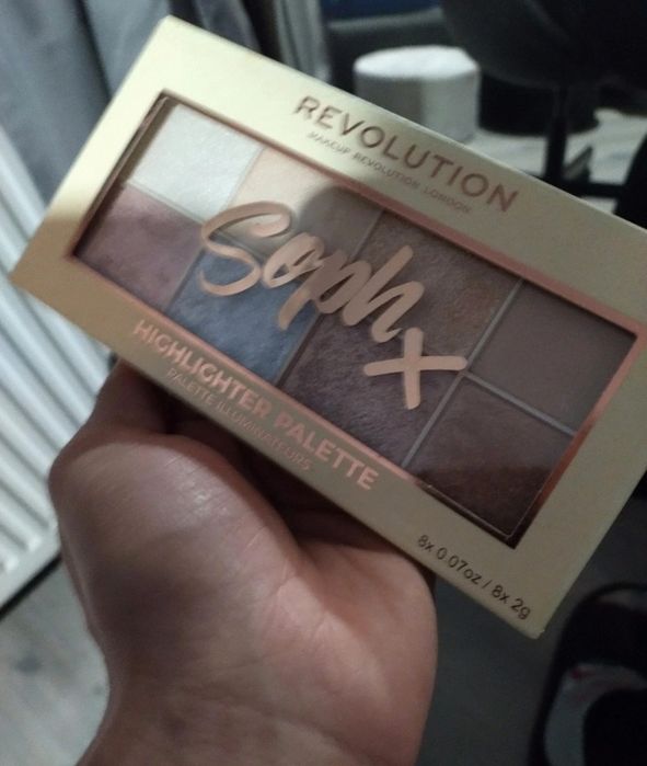 Nowa paletka rozświetlaczy Makeup Revolution