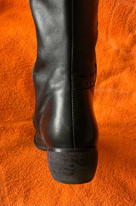 Kozaki damskie Conphol-Bis rozm.38, czarny, skóra