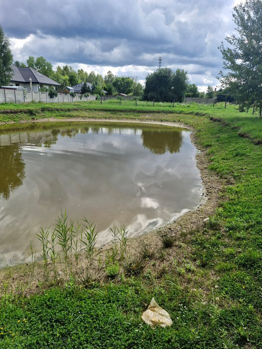 Działka 3475 m² ze stawem Waleriany - Widok 3