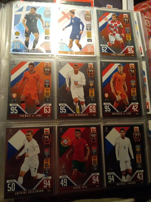 Arquivador (coleção liga das nações cards)