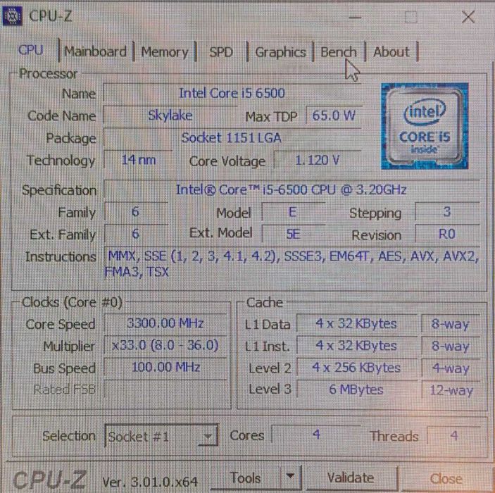 Komputer stacjonarny Intel i5-6500 / 32 GB RAM / Radeon RX 480 + monitor Samsung 24′′