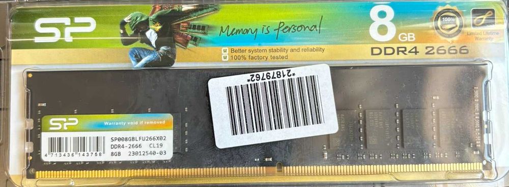 NOWA Pamięć DDR4 Silicon Power 8GB 2666MHz CL19