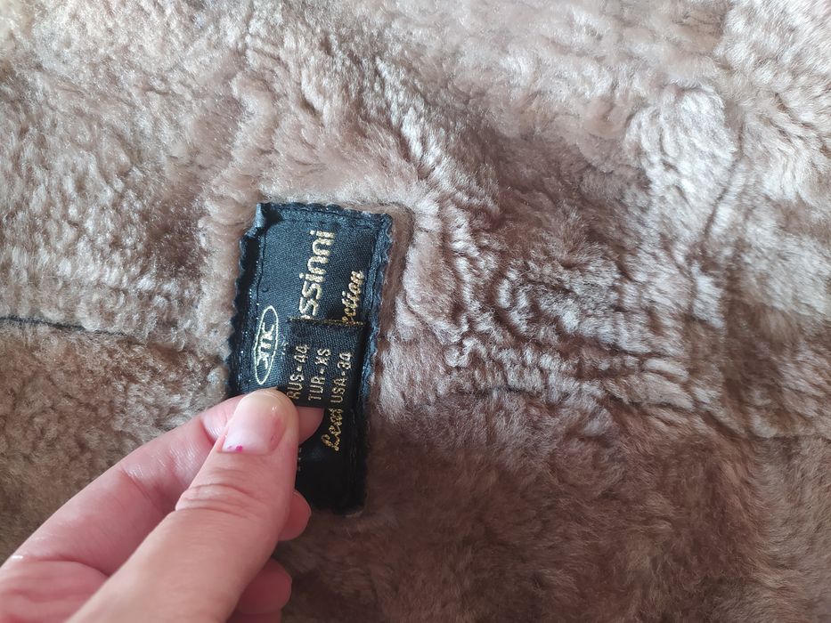 Женская натуральное пальто