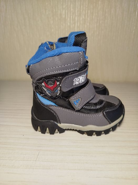 НОВЫЕ Зимние Термо-Ботинки (14 см)! Стиль, Тепло и Тракторный Ход!