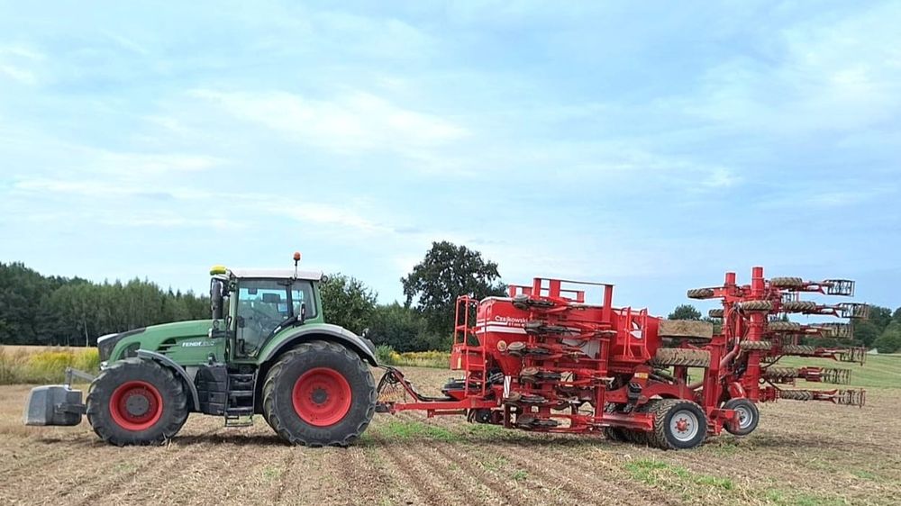 Siew rzepaku  pasowy strip-till punktowy vaderstad v12