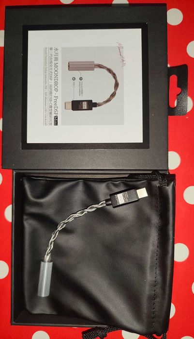 Moondrop FreeDsp Mini (Type C - 3,5 мм) - Цап з Peq на CS43198
