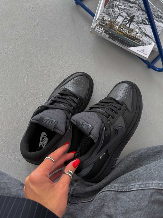 ‼️Кросівки NIke SB Dunk Gore-Tex All Black
