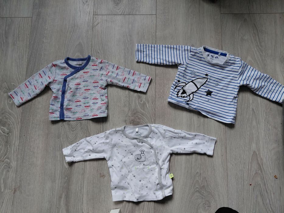 Bluzki bluzy 62 8 sztuk