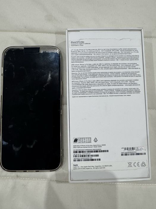 Iphone 14 pro max space black 256GB