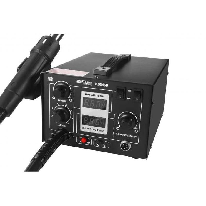 KRAFT&DELE Spawarka Plastiku Wielofunkcyjna Stacja Lutownicza KD3460
