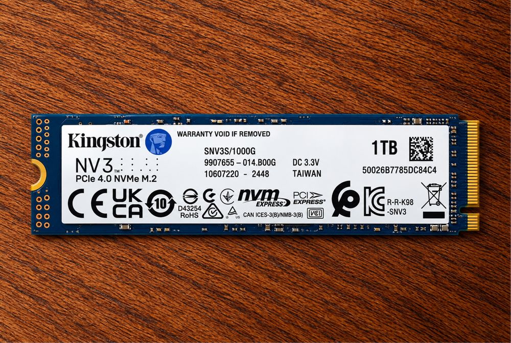 SSD M.2 NVMe Kingston 1TB PCIe 4.0 6000 MB/s ссд накопичувач