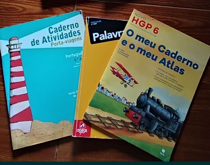 Manuais escolares para 6 ano