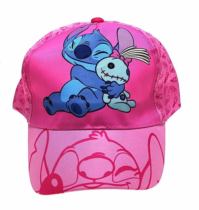 Różowa czapka z daszkiem Disney Stitch - 55 cm