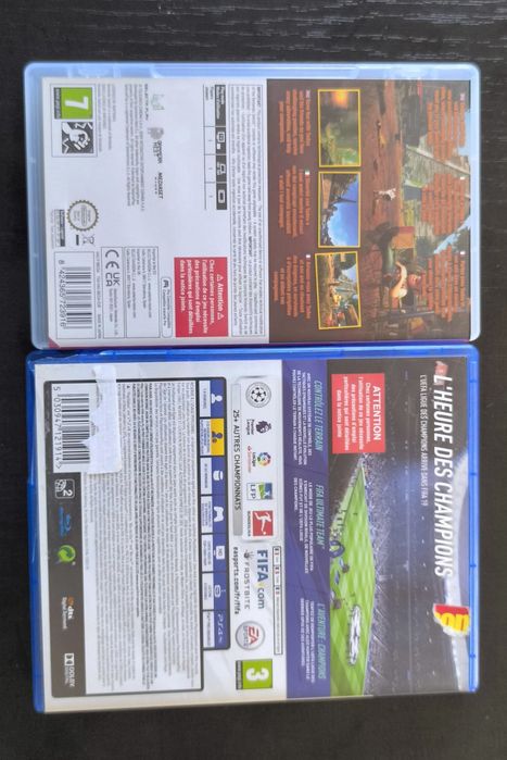 Tad the lost explorer/Fifa 19 Nintendo switch/PlayStation 4