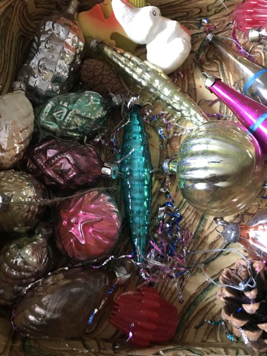 Скляні Новорічні іграшки